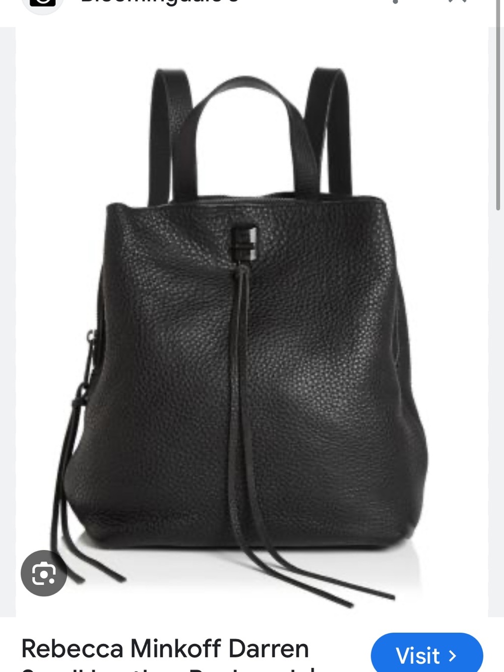 New Rebecca Minkoff Darrin backpack